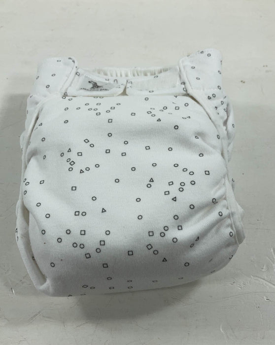 used Smart Nappy NextGen Hybrid Cloth Diaper Cover, Size 3 12-25 lbs Grey Confetti