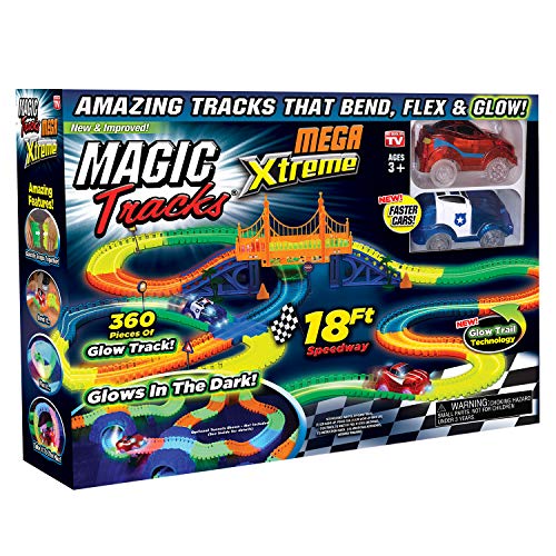 used Ontel Magic Tracks RC Mega set
