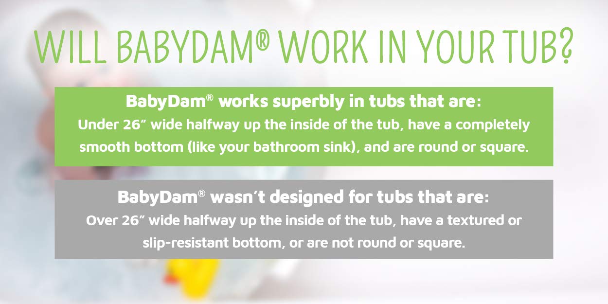 Shop BabyDam Bathtub Divider at Goodbuygears