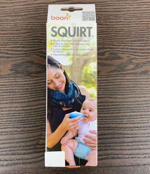 secondhand Boon Squirt Silicone Baby Food Dispensing Spoon