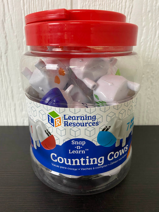 used Learning Resources Snap-n-Learn Counting Cows