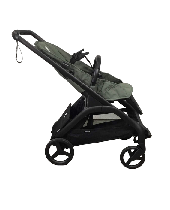 Shop Bugaboo Dragonfly Bassinet and Seat Stroller, Forest Green, Forest Green, Black, 2022 at Goodbuygears