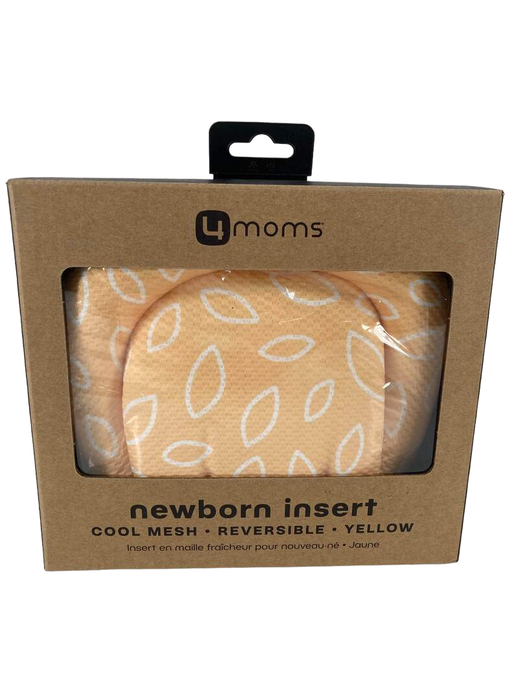 Shop 4moms Reversible Newborn Insert (new), Yellow Cool Mesh at Goodbuygears