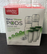 used Playtex 4 Oz. Breast Milk Storage Pods