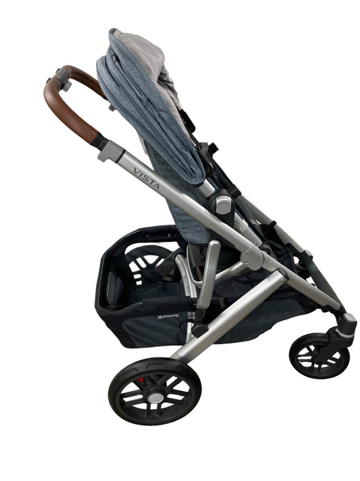 Shop UPPAbaby VISTA V2 Stroller, 2020, Gregory (Blue Melange) at Goodbuygears
