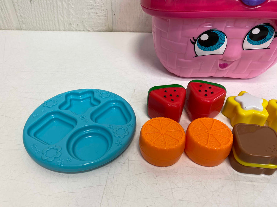 secondhand Leap Frog Shapes And Sharing Picnic Basket