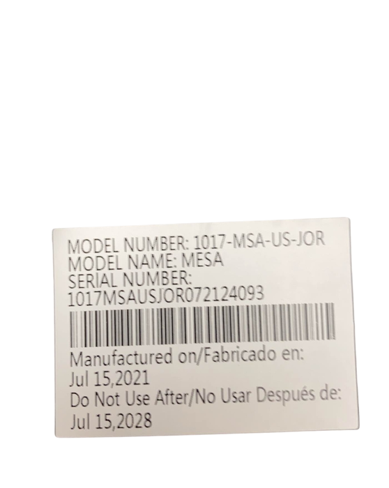 Shop UPPAbaby MESA Infant Car Seat, 2021, Jordan (Charcoal Melange) at Goodbuygears