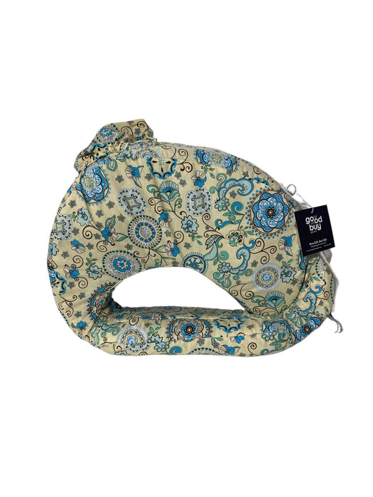 used My Brest Friend Nursing Pillow, Yellow with floral pattern