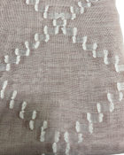 secondhand Safavieh Gracie Window Curtain Panel, 52”x96” Pink