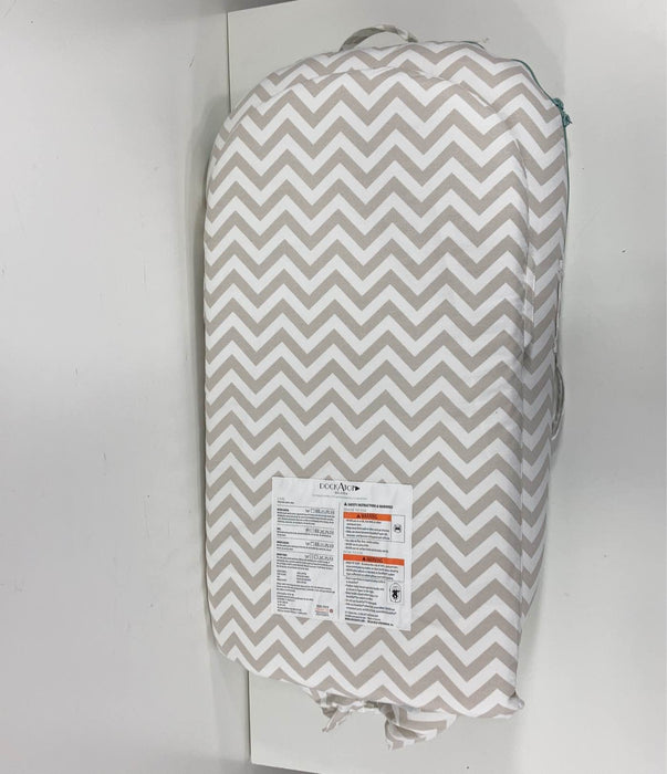 Shop DockATot Deluxe+ Dock, Silver Lining (Chevron) at Goodbuygears