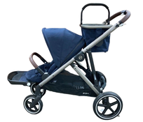 Shop Cybex Gazelle S Modular Stroller, 2022, Silver Frame, Navy Blue at Goodbuygears