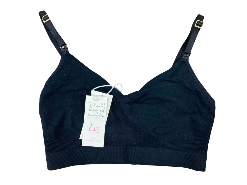 used Hatch The Essential Nursing And Pumping Bra, Black, S