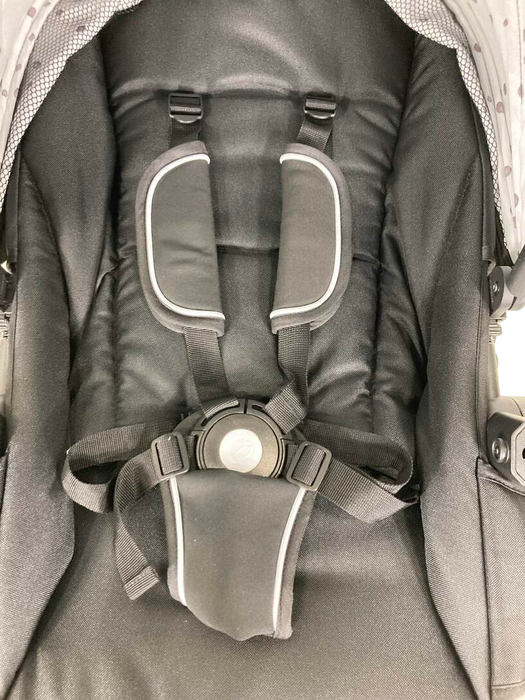 Shop Mockingbird 2nd Seat Kit 2.0, Silver with Penny Leather, Watercolor Drops, Black at Goodbuygears