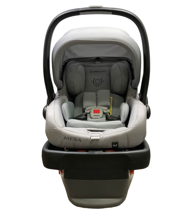 Shop UPPAbaby MESA V2 Infant Car Seat, 2022, Stella (Grey Melange) at Goodbuygears