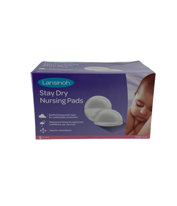 used Lansinoh Stay Dry Disposable Nursing Pads