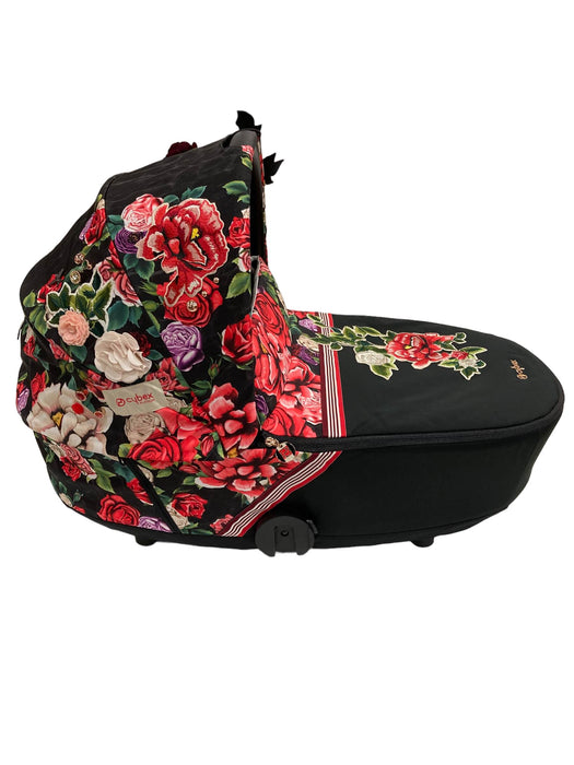 Shop Cybex MIOS LUX Carry Cot, Black Spring Blossom at Goodbuygears