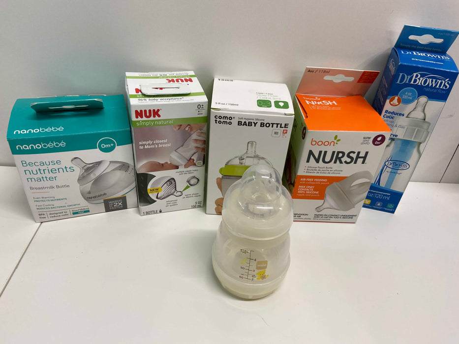 used BUNDLE Baby Bottles