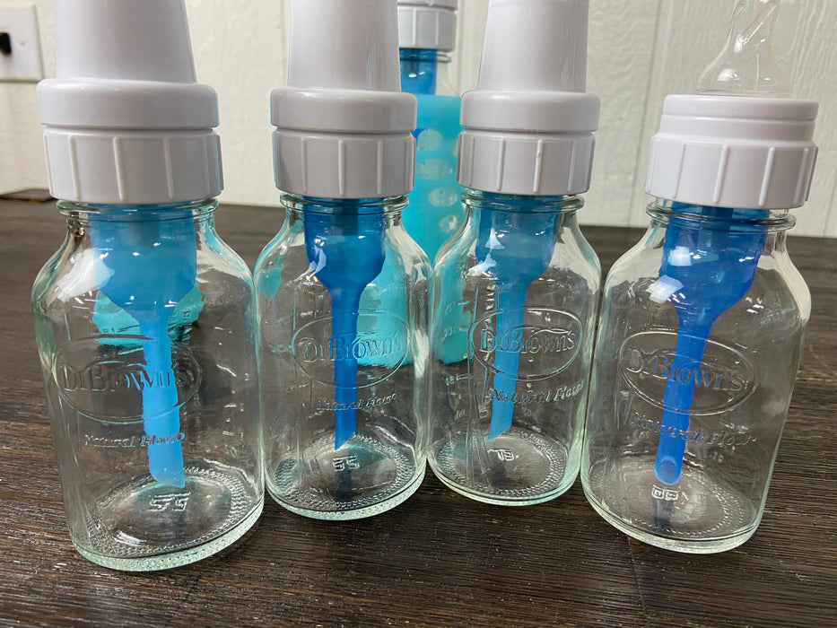 secondhand BUNDLE Dr. Brown’s Glass Narrow Baby Bottles