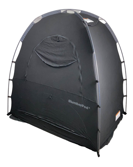 Shop SlumberPod 3.0 Sleep Canopy, Black with Gray Accents at Goodbuygears