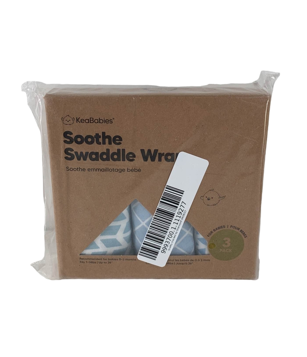 Shop KeaBabies Soothe Swaddle Wraps 3 pack, Storm at Goodbuygears