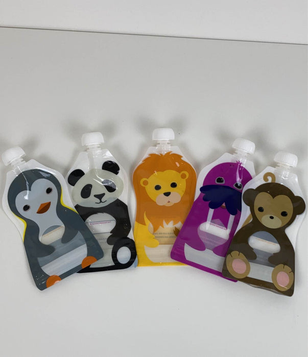 Shop Squooshi Reusable Food Pouches 5 oz-6 Count at Goodbuygears