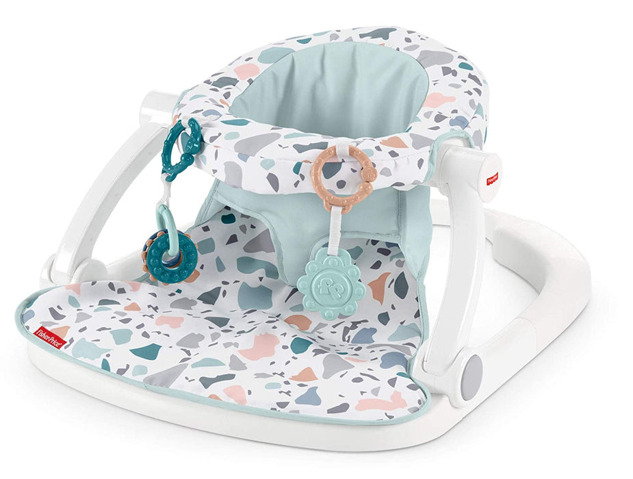 used Fisher Price Sit-Me-Up Floor Seat, Pacific Pebble