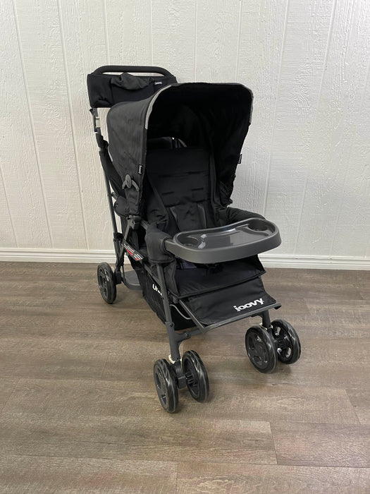 Shop Joovy Caboose Too Ultralight Graphite Sit And Stand Double Stroller, Black, 2021 at Goodbuygears