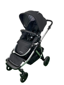 Shop Mockingbird Single to Double 2.0 Stroller, Silver with Black Leather, 2023, Windowpane, Black at Goodbuygears
