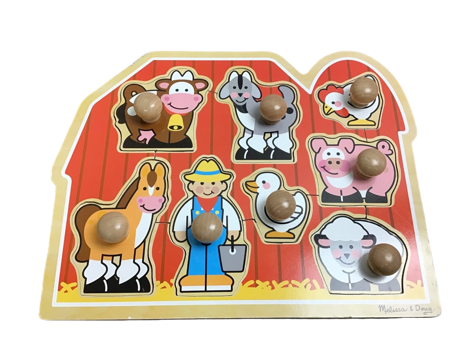 Shop Melissa & Doug Jumbo Knob Puzzle at Goodbuygears