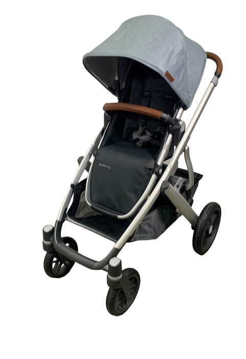 Shop UPPAbaby VISTA V2 Stroller, 2022, Gregory (Blue Melange) at Goodbuygears