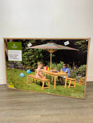 used Destination Summer Kids’ Picnic Table Set With Umbrella