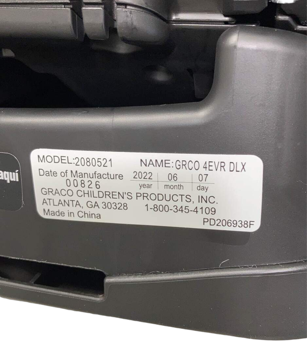 Shop Graco 4Ever DLX 4-in-1 Car Seat, 2022, Bryant at Goodbuygears