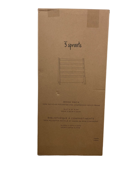 Shop 3 Sprouts Book Rack, Cream at Goodbuygears