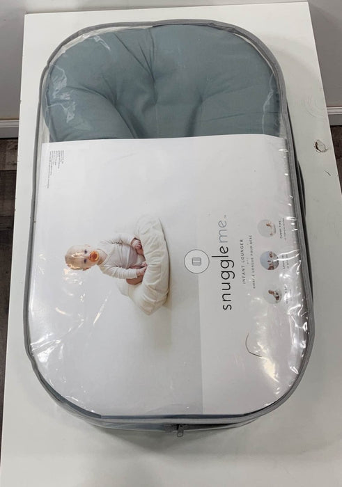 secondhand Snuggle Me Organic Sensory Infant Lounger, Moss