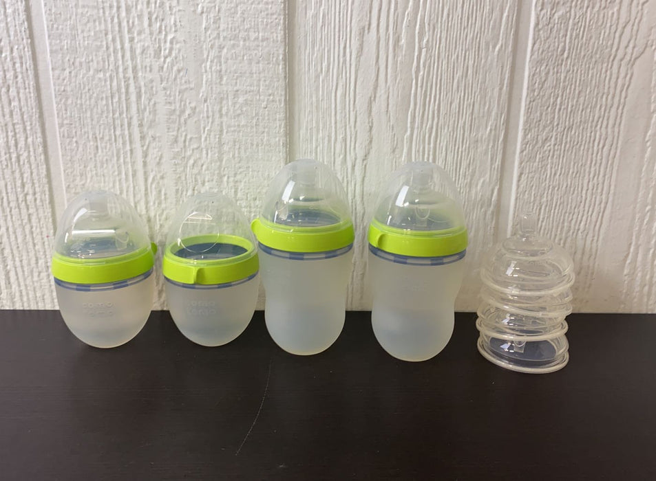 used Comotomo Baby Bottle Bundle