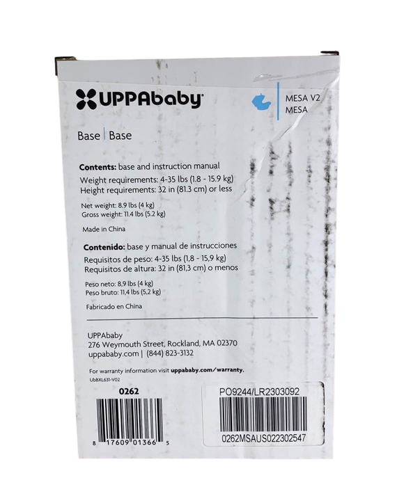 Shop UPPAbaby Mesa/Mesa V2 Car Seat Base, 2023 at Goodbuygears