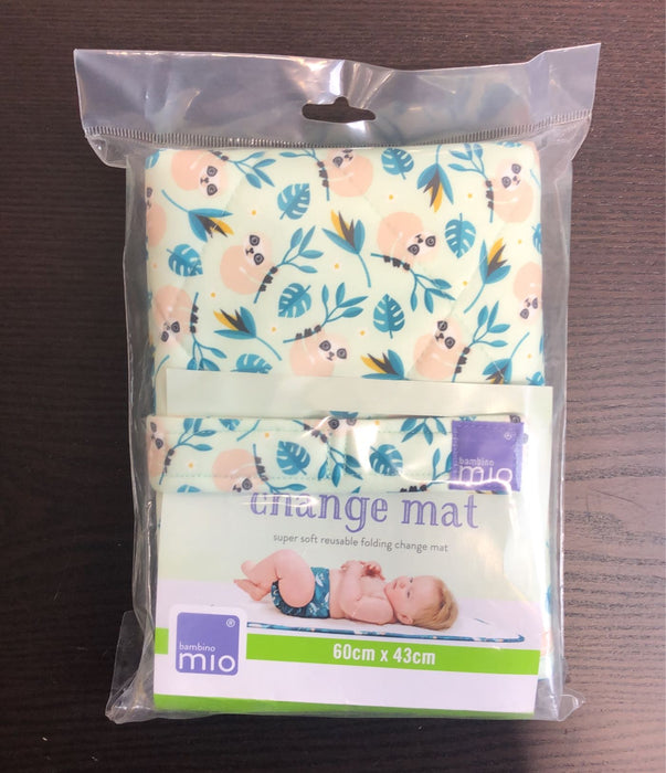 secondhand Bambino Mio Portable Changing Mat, Swinging Sloth