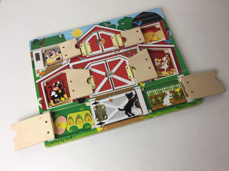secondhand Melissa & Doug Hide And Seek Farm