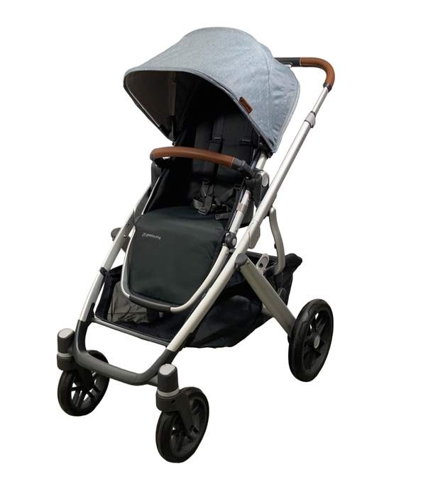 Shop UPPAbaby VISTA V2 Stroller, 2022, Gregory (Blue Melange) at Goodbuygears