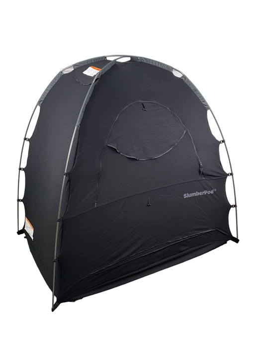Shop SlumberPod 3.0 Sleep Canopy with Fan, Black with Gray Accents at Goodbuygears