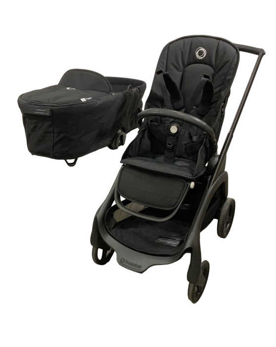 Shop Bugaboo Dragonfly Bassinet and Seat Stroller, Midnight Black, Midnight Black, Black, 2023 at Goodbuygears
