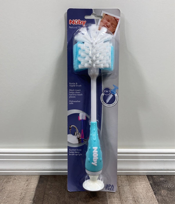used Nuby Natural Touch Bottle & Nipple Brish