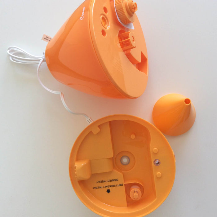 used Crane Ultrasonic Cool Mist Humidifier, Orange