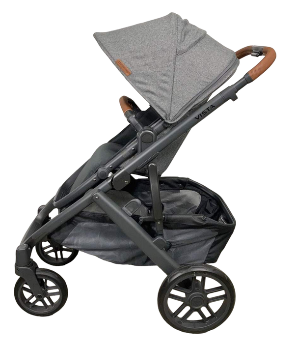 Shop UPPAbaby VISTA V2 Stroller, 2022, Greyson (Charcoal Melange) at Goodbuygears