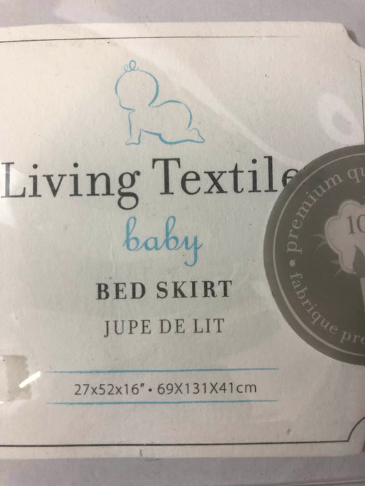 Living Textiles Crib Skirt