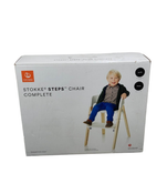 Shop Stokke Complete Steps High Chair, Black at Goodbuygears