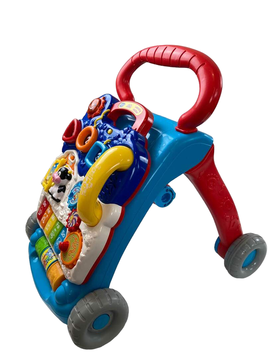 Shop VTech Sit-To-Stand Learning Walker, Blue at Goodbuygears