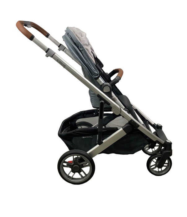 Shop UPPAbaby CRUZ V2 Stroller, 2023, Gregory (Blue Melange) at Goodbuygears