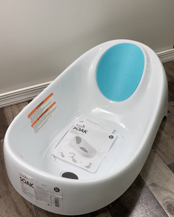used Boon Soak 3-Stage Bathtub, /Missing Adjustable Bump