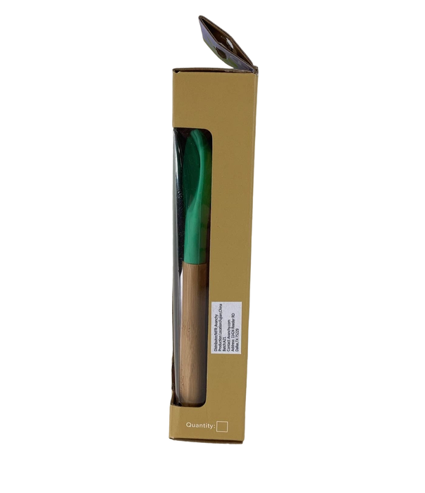 secondhand Avanchy Bamboo Baby Fork, Green